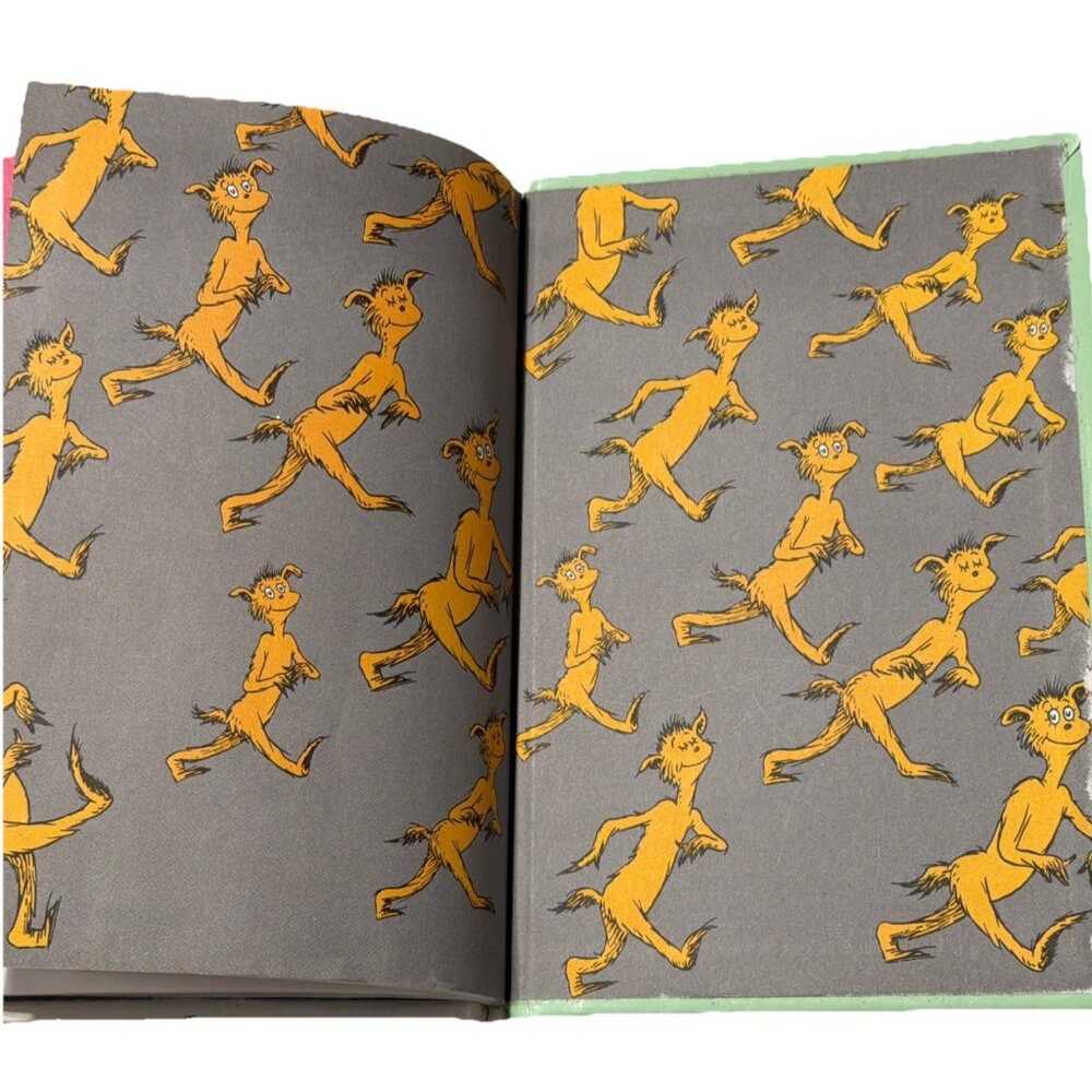 VTG Dr Seuss Book 1968 The Foot Book Random House New York Hard Cover - Picture 8 of 14